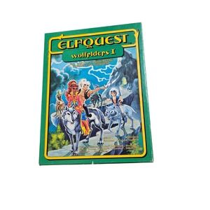 Vintage Ral Partha's ElfQuest Wolfriders I Box Metal Miniatures Missing Pieces